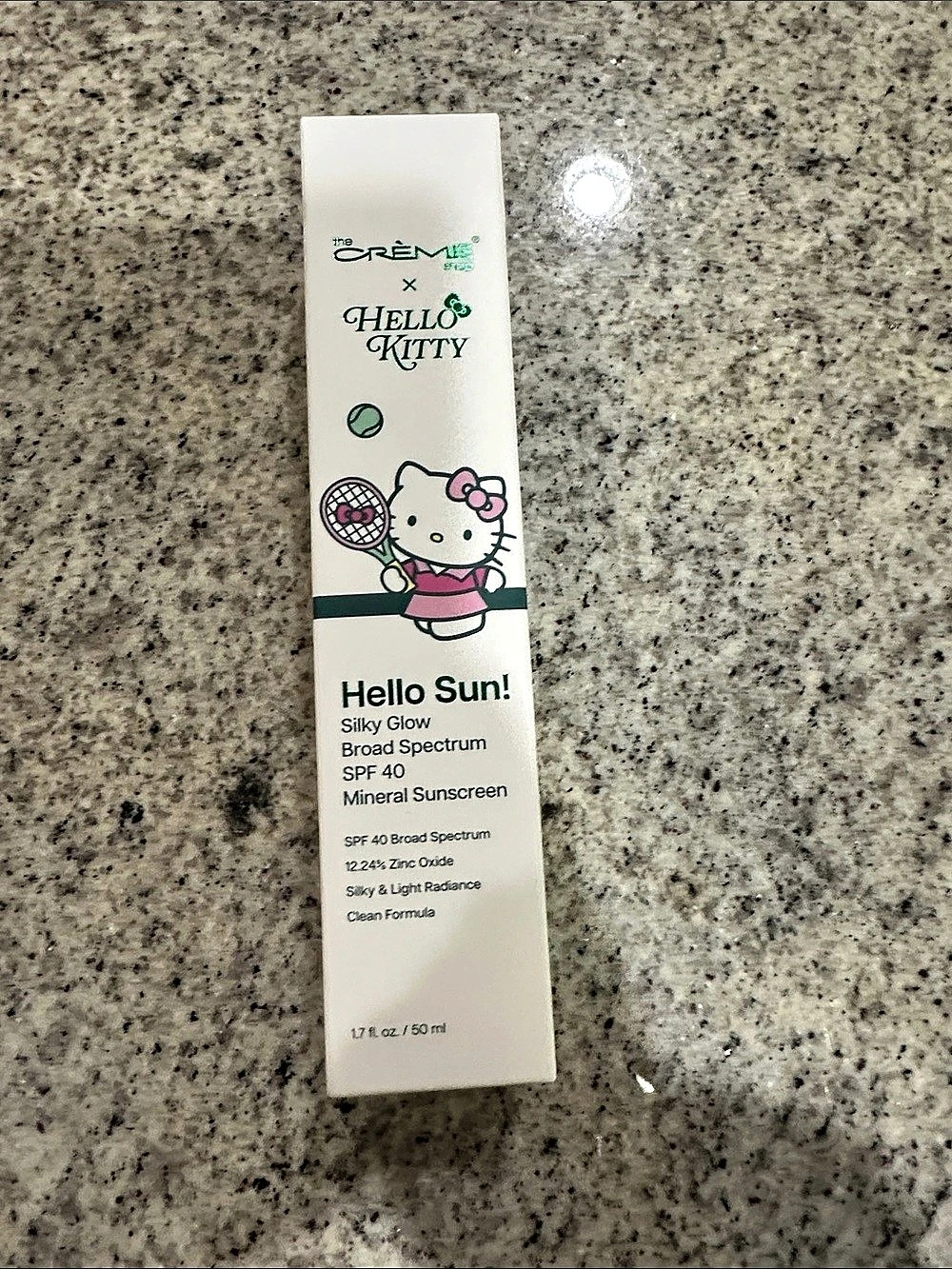 NWT The Crème Shop Hello Sun! SPF 40 Mineral Sunscreen